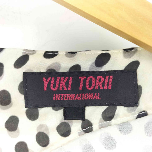 ユキトリイ YUKI TORII ドットブラウス レディース JPN:38